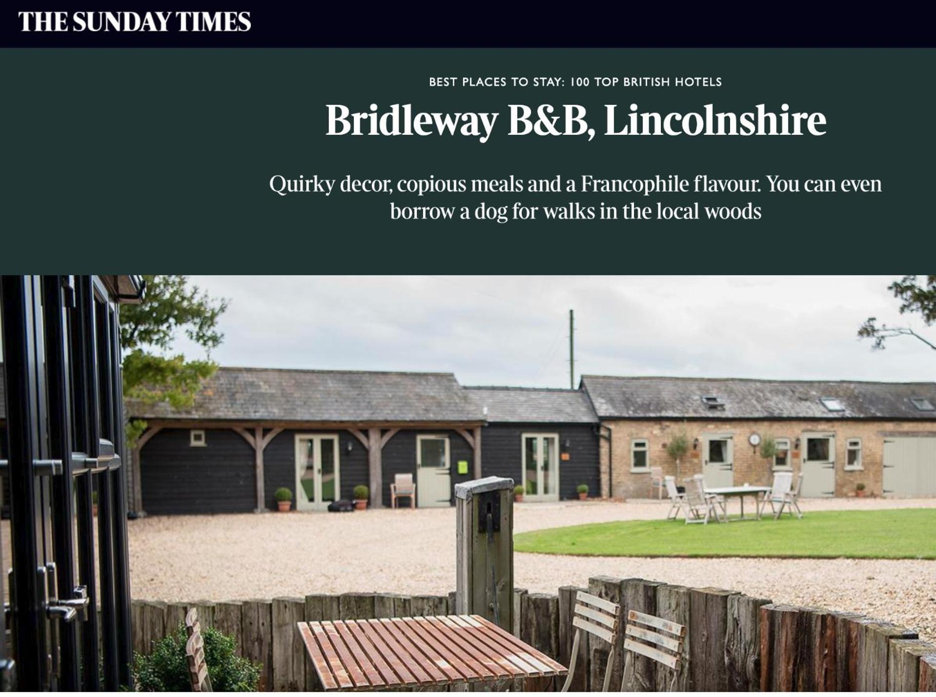 Bridleway Bed & Breakfast Hackthorn 외부 사진